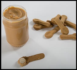Doggables Scoops with Peanut Butter